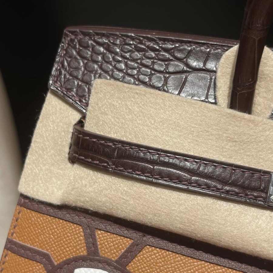 Hermès 20cm Birkin Sellier Faubourg House Day