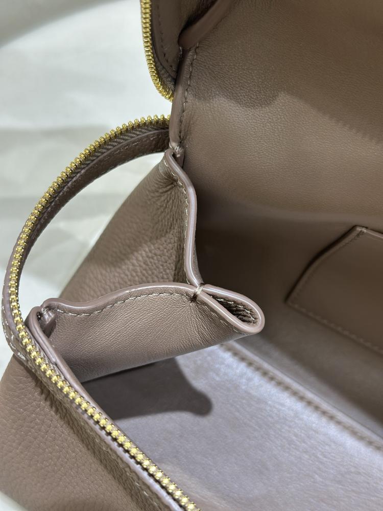 Loro Piana Extra Softy Fossil/Sun Gold L33 Bag
