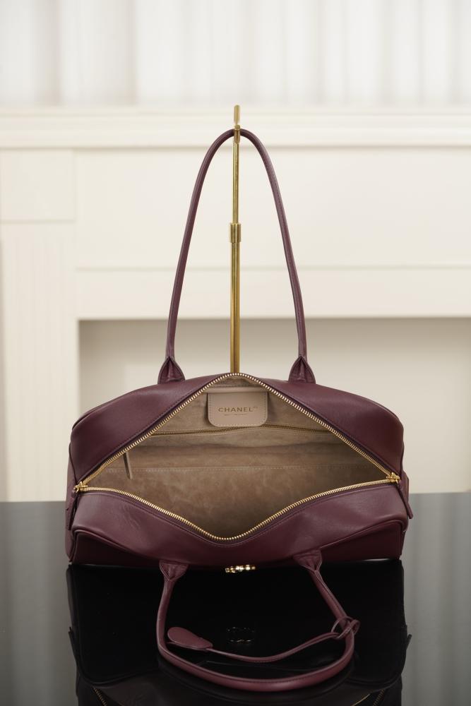 CHANEL Large Bowling Bag