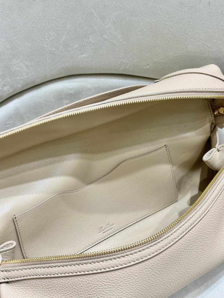 Loro Piana Extra Softy Ancient Sandstone Brown/Sunrise Gold L33 Bag