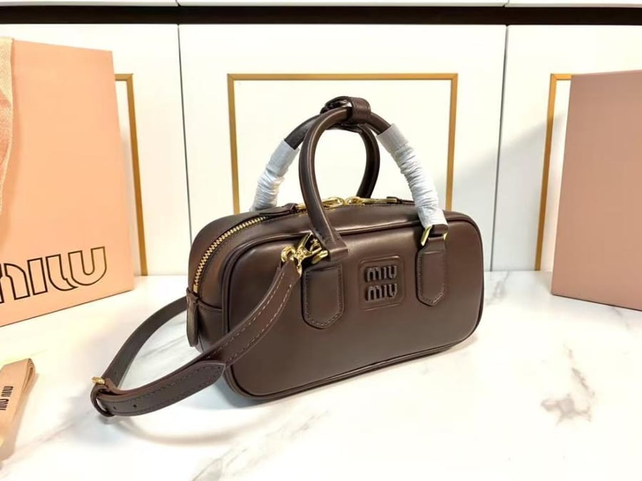 Miu Miu Arcadie Zipped Tote Bag