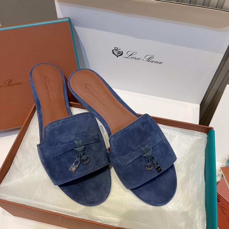 Summer Charms Sandal  Suede Goatskin