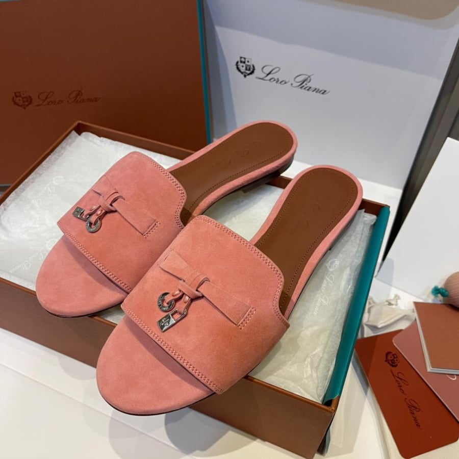 Summer Charms Sandal  Suede Goatskin