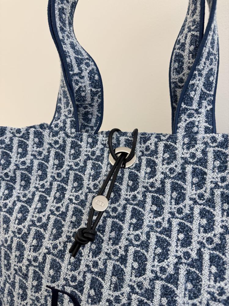 Dioriviera Medium Spongy Book Tote