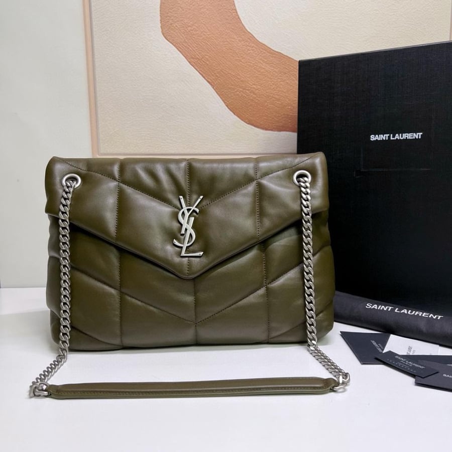 Saint Laurent Loulou Puffer Shoulder Bag