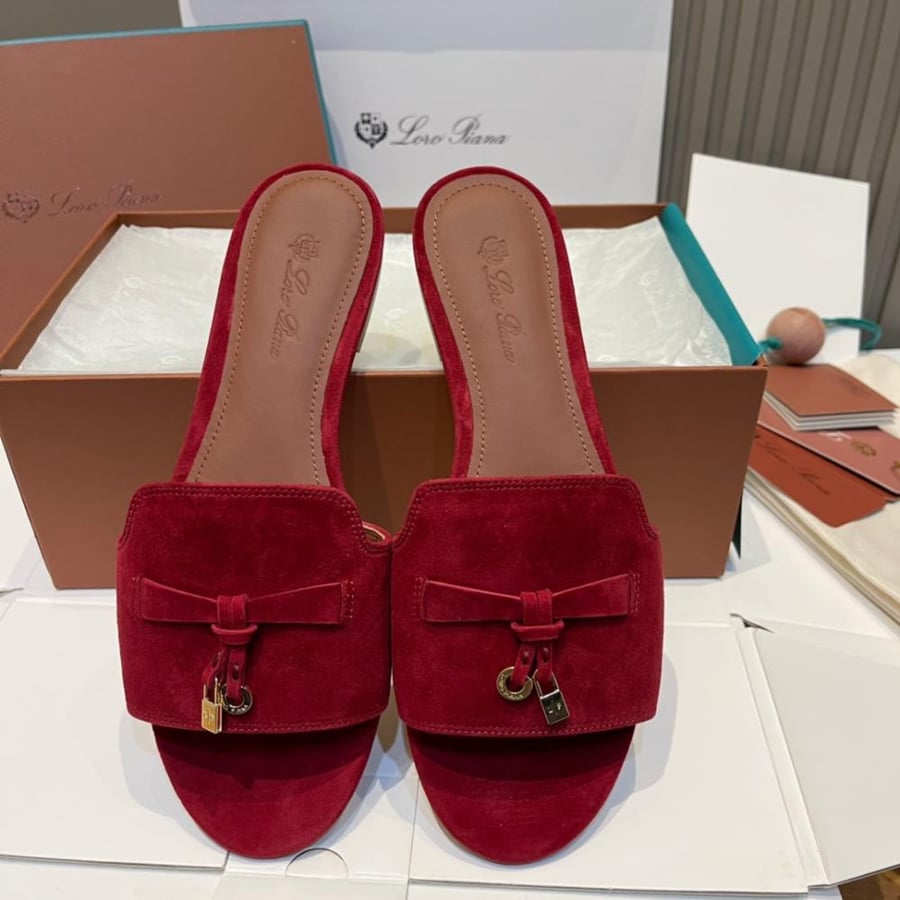Summer Charms Sandal  Suede Goatskin