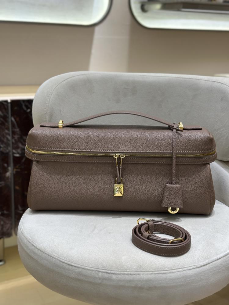 Loro Piana Extra Softy Fossil/Sun Gold L33 Bag