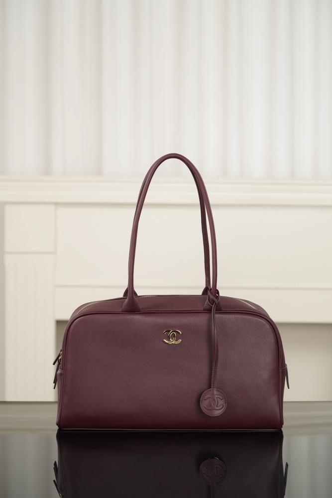 CHANEL Large Bowling Bag