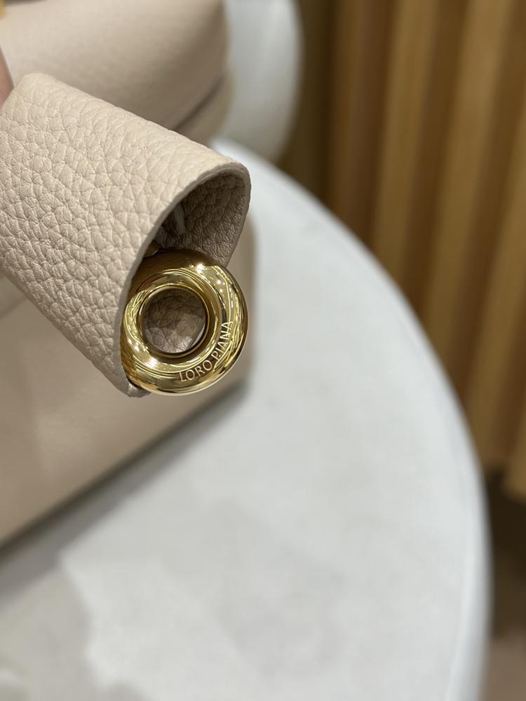 Loro Piana Extra Softy Ancient Sandstone Brown/Sunrise Gold L33 Bag