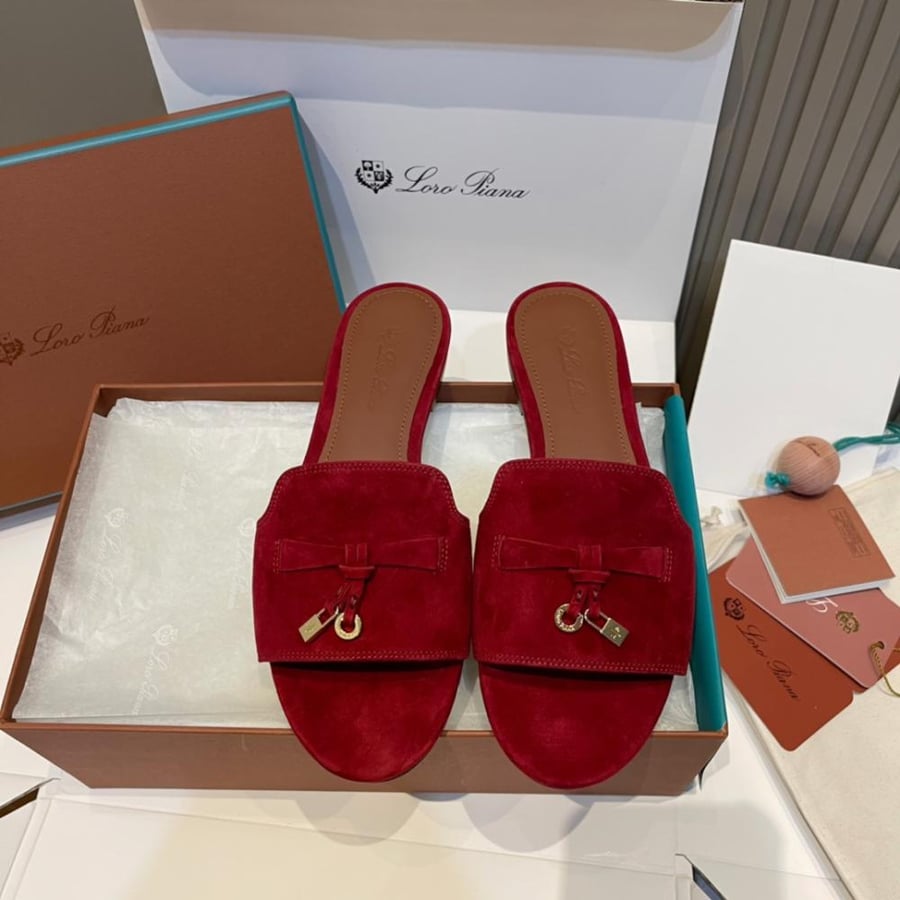 Summer Charms Sandal  Suede Goatskin