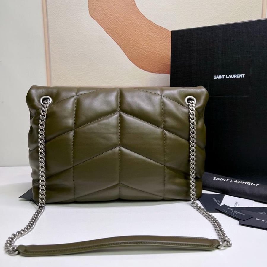 Saint Laurent Loulou Puffer Shoulder Bag