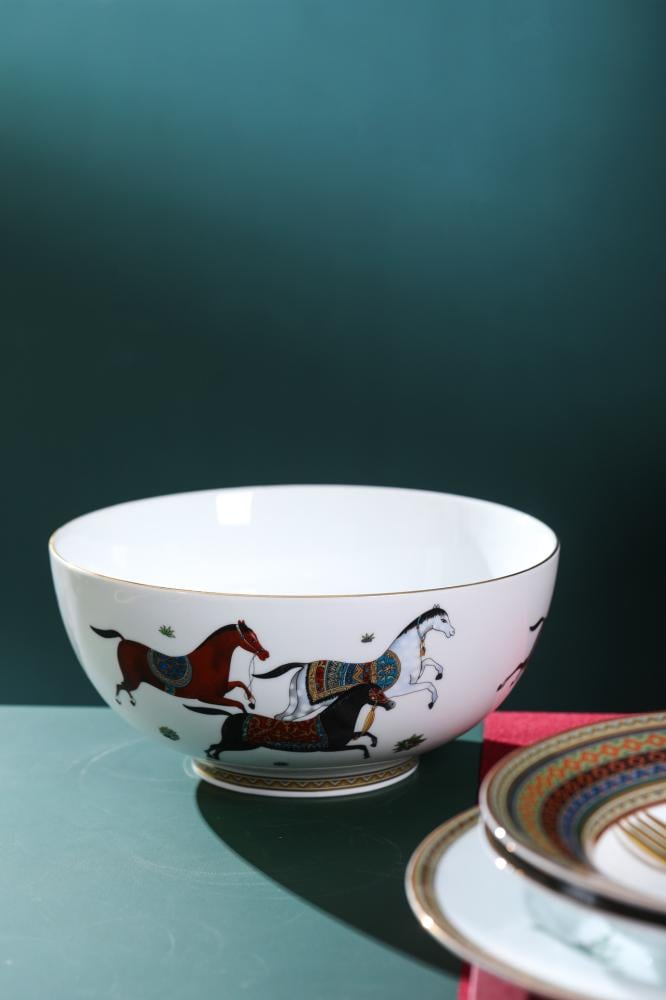 طقم سفرة فاخر 58 قطعة HERMES Cheval d'Orient