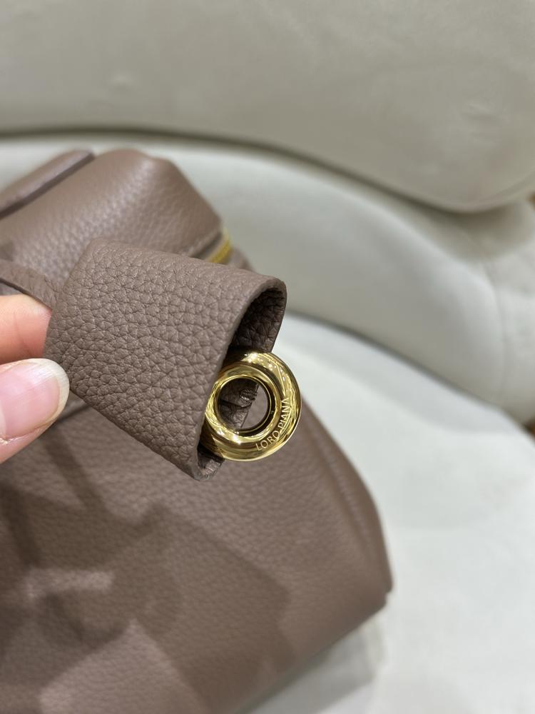 Loro Piana Extra Softy Fossil/Sun Gold L33 Bag