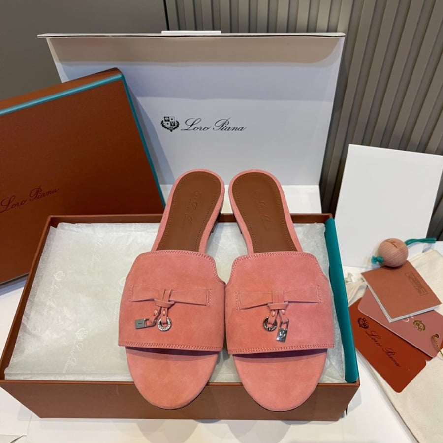 Summer Charms Sandal  Suede Goatskin