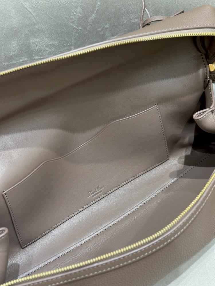 Loro Piana Extra Softy Fossil/Sun Gold L33 Bag