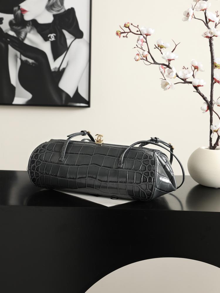 CHANEL Clutch with Leather Strap