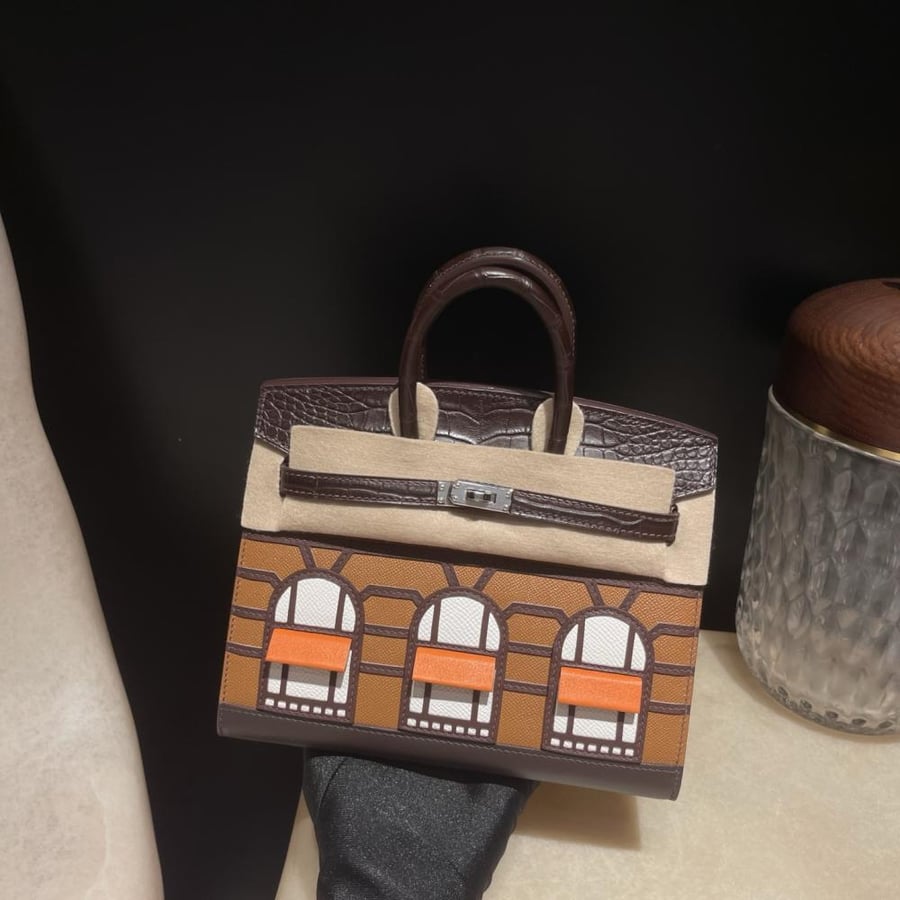 Hermès 20cm Birkin Sellier Faubourg House Day