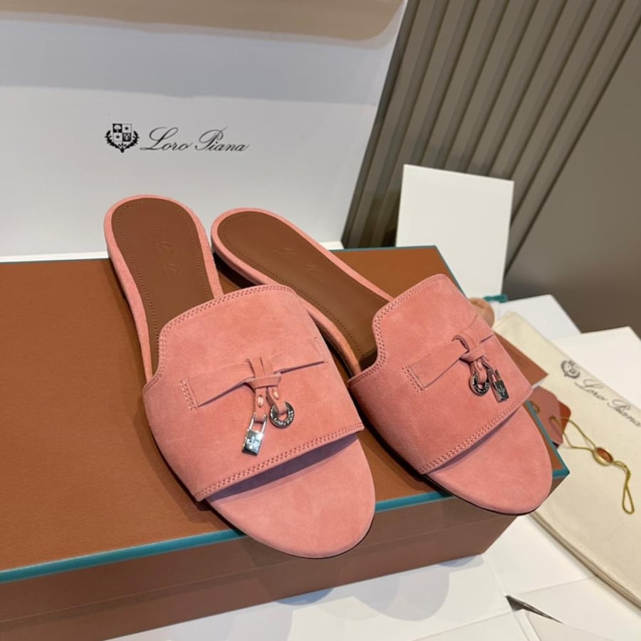 Summer Charms Sandal  Suede Goatskin