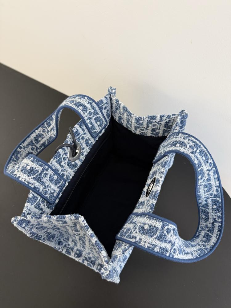 Dioriviera Small Spongy Book Tote