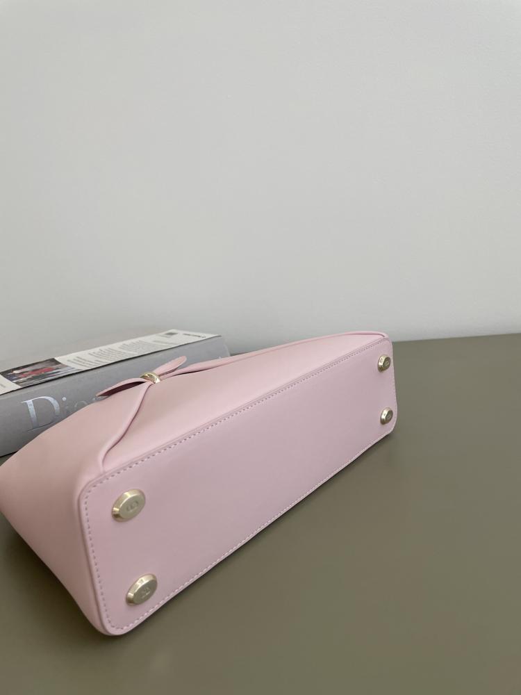 Small Dior Cigale Bag in Shiny Supple Calfskin