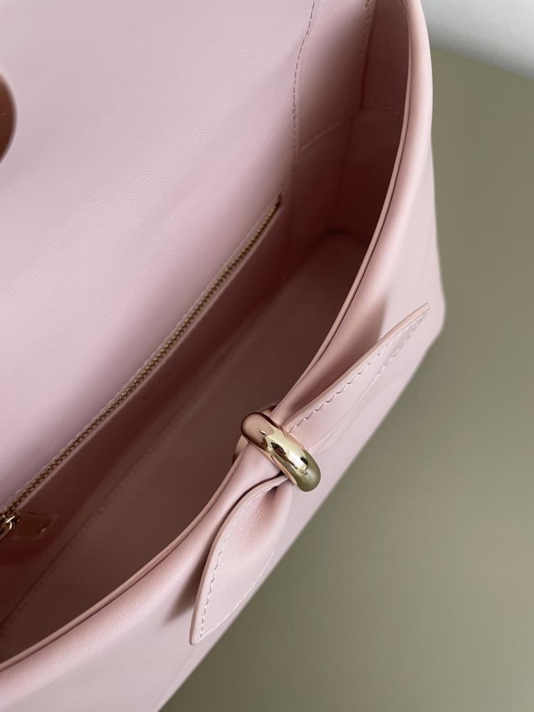 Small Dior Cigale Bag in Shiny Supple Calfskin