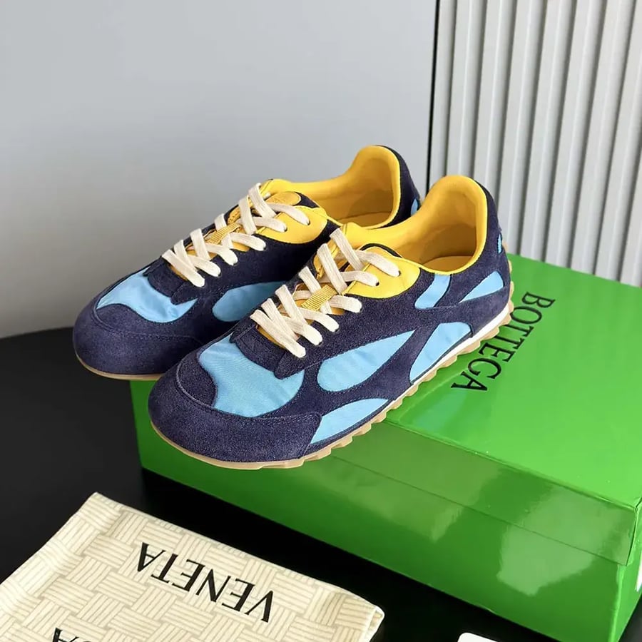 Bottega Veneta Orbit Flash Sneaker – Blue 838384V3M (Unisex)