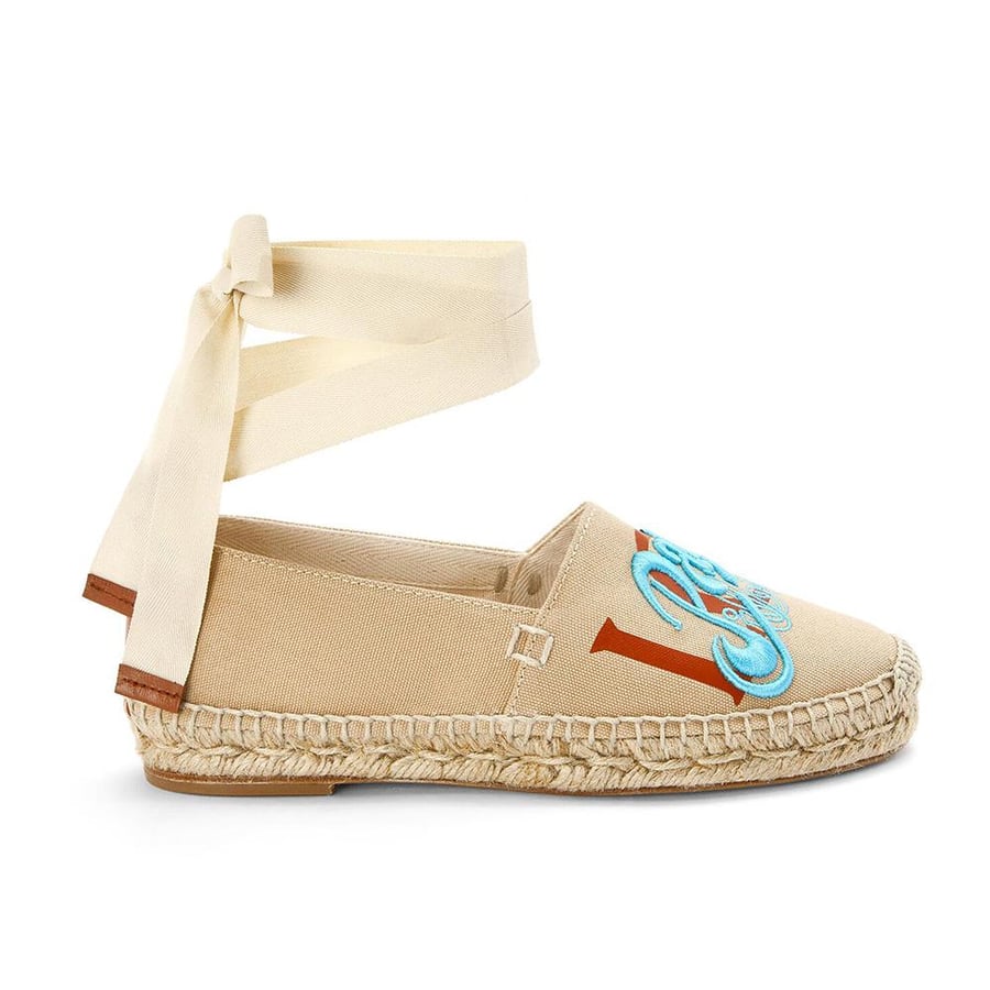 Loewe Paulas Ibiza Espadrille in Canvas – Beige (Woman)