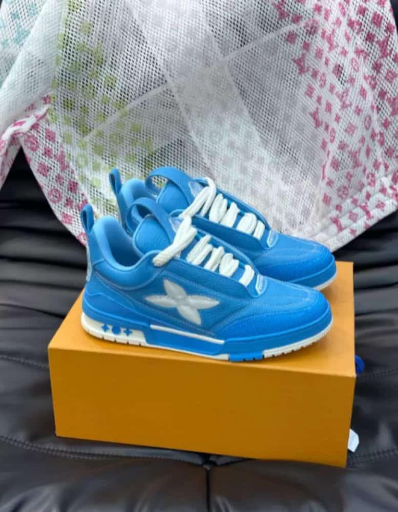 Louis Vuitton Skate Sneakers Blue – LVS233