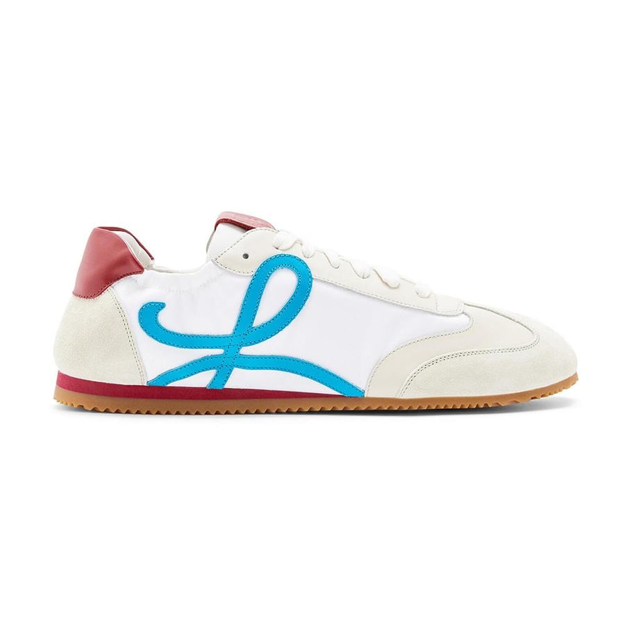 Loewe Ballet Runner in Nylon and Calfskin – Blue (Unisex)