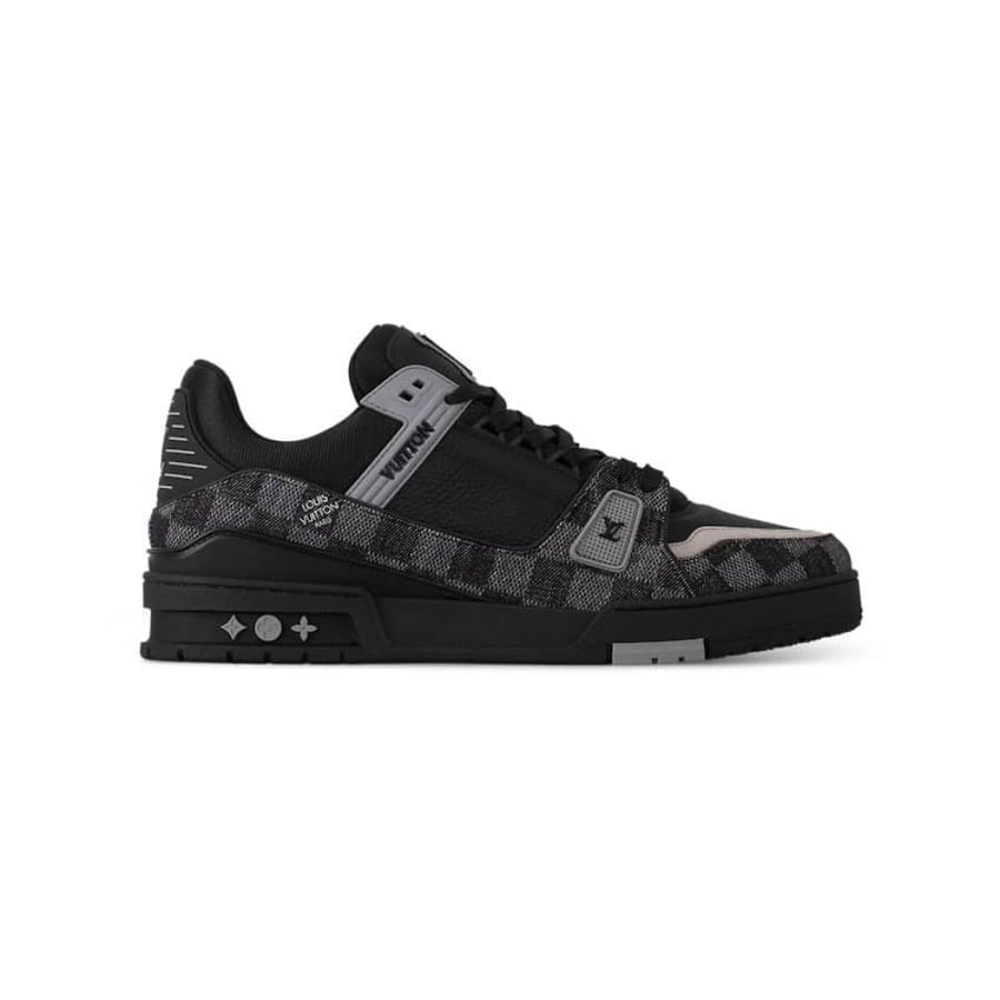 Louis Vuitton LV Trainer Damier Denim Black Sneaker – LVS209