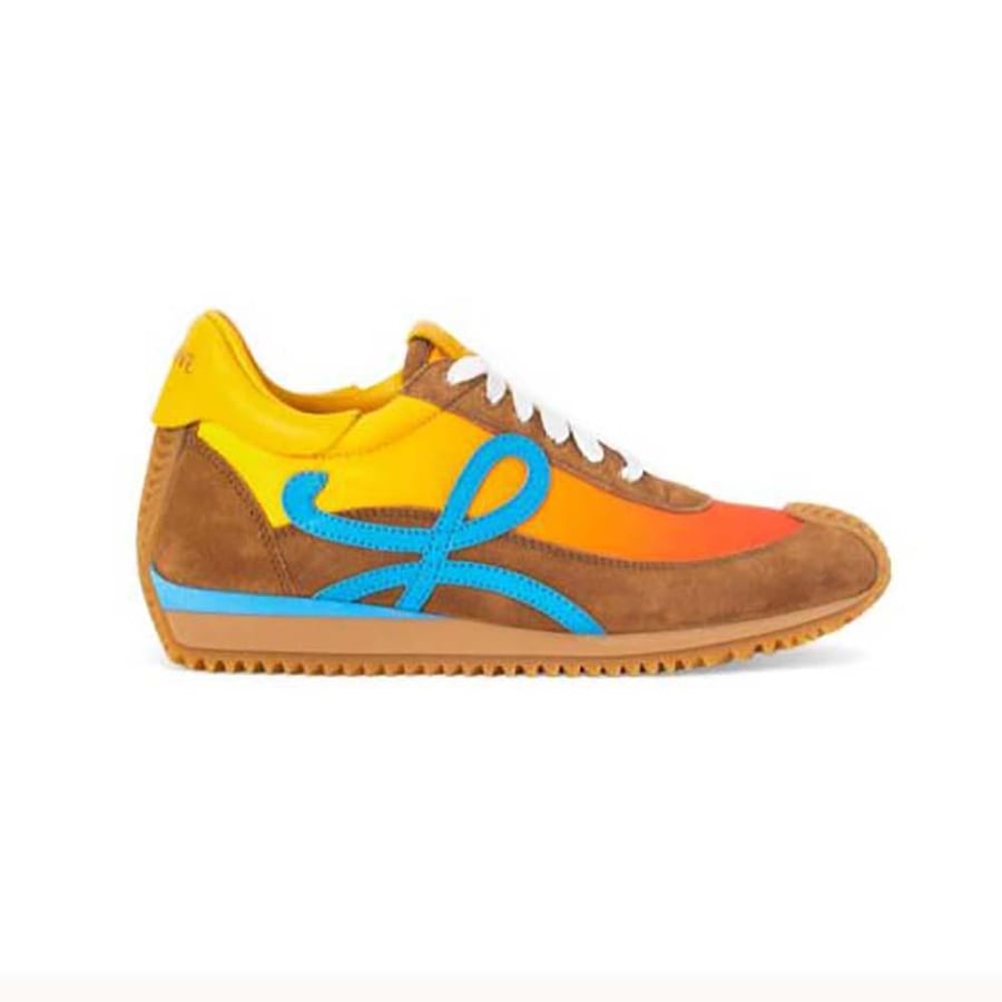 Loewe Flow Runner in Nylon and Suede
