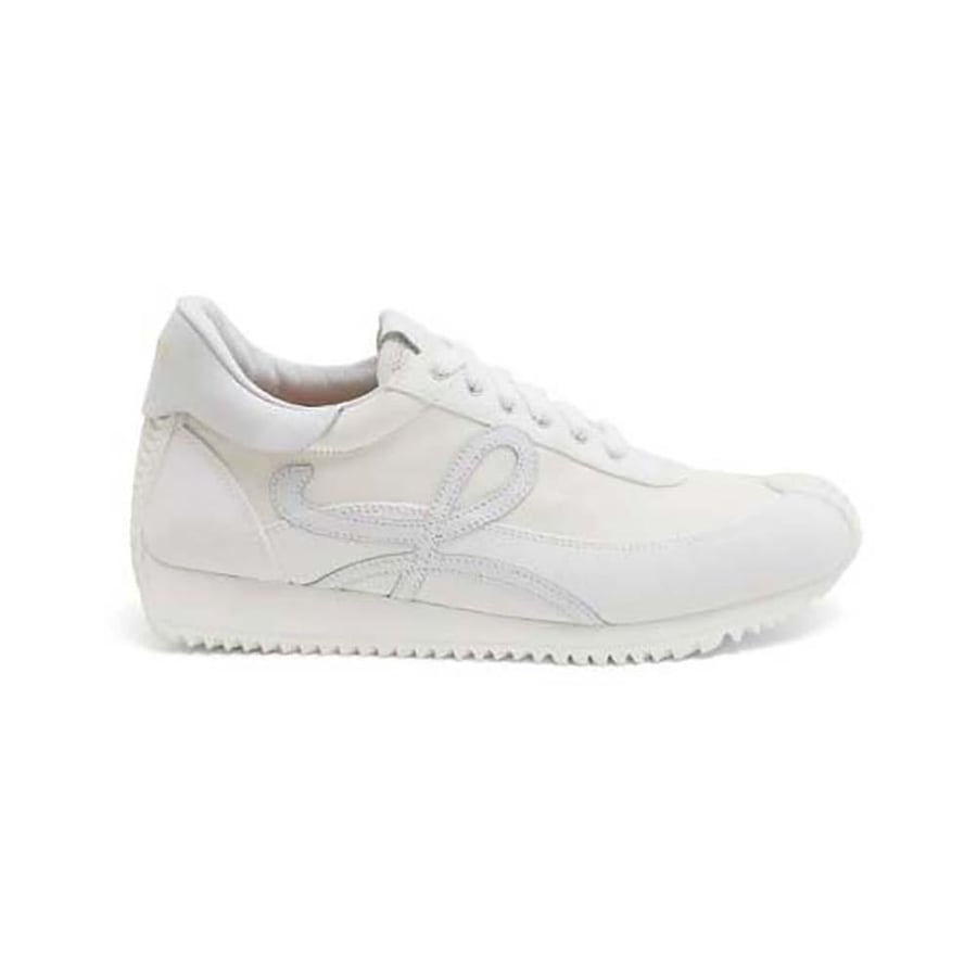 Loewe Flow Runner in Calfskin – White (Unisex)