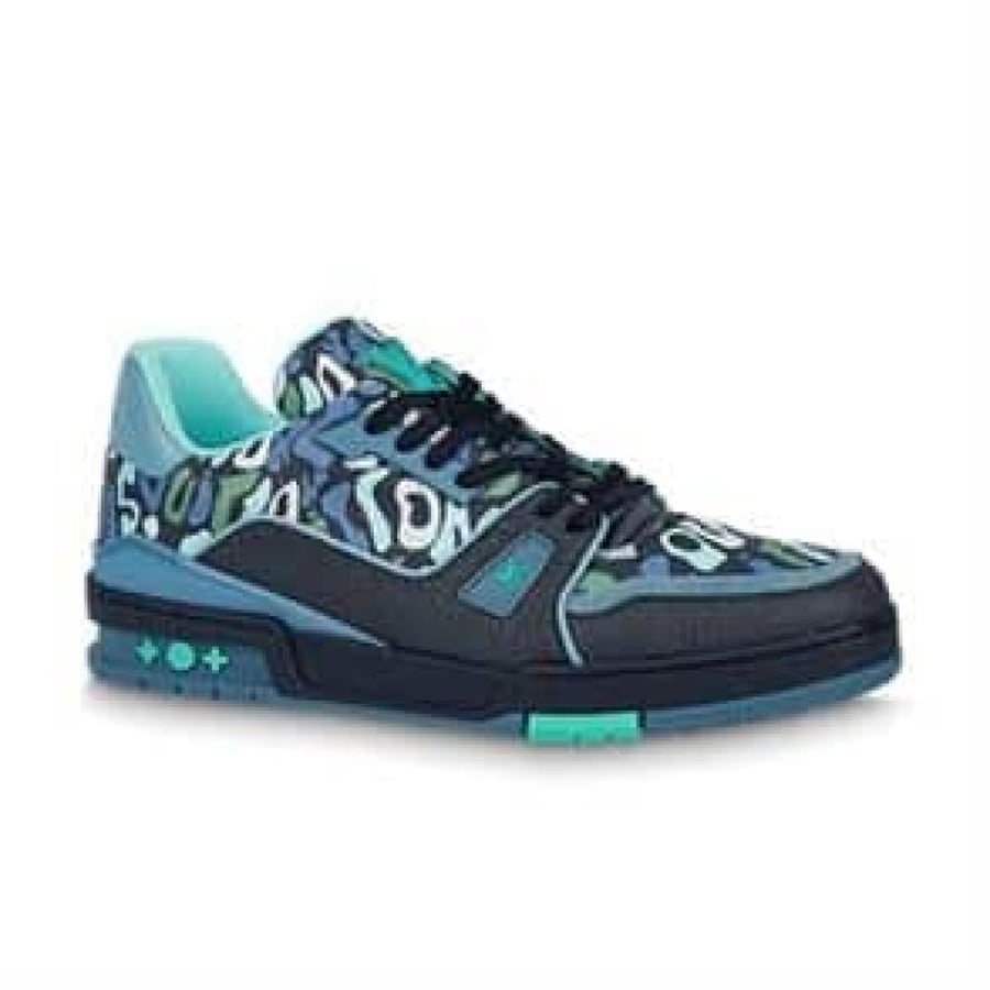 Louis Vuitton Trainer Sneaker in Marine – LVS144