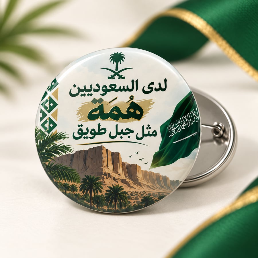 بروش اليوم الوطني السعودي للملابس والشنط