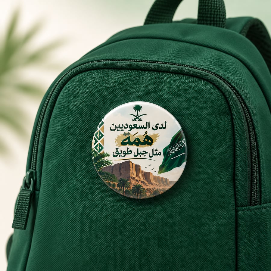 بروش اليوم الوطني السعودي للملابس والشنط
