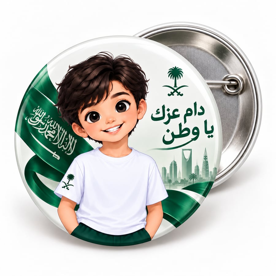 بروش اليوم الوطني السعودي للملابس والشنط