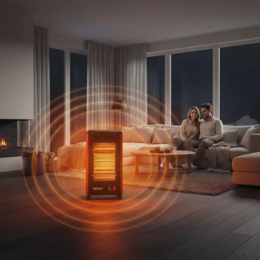 دفاية وسخان كهربائي 5 اتجاهات بضمان عامين