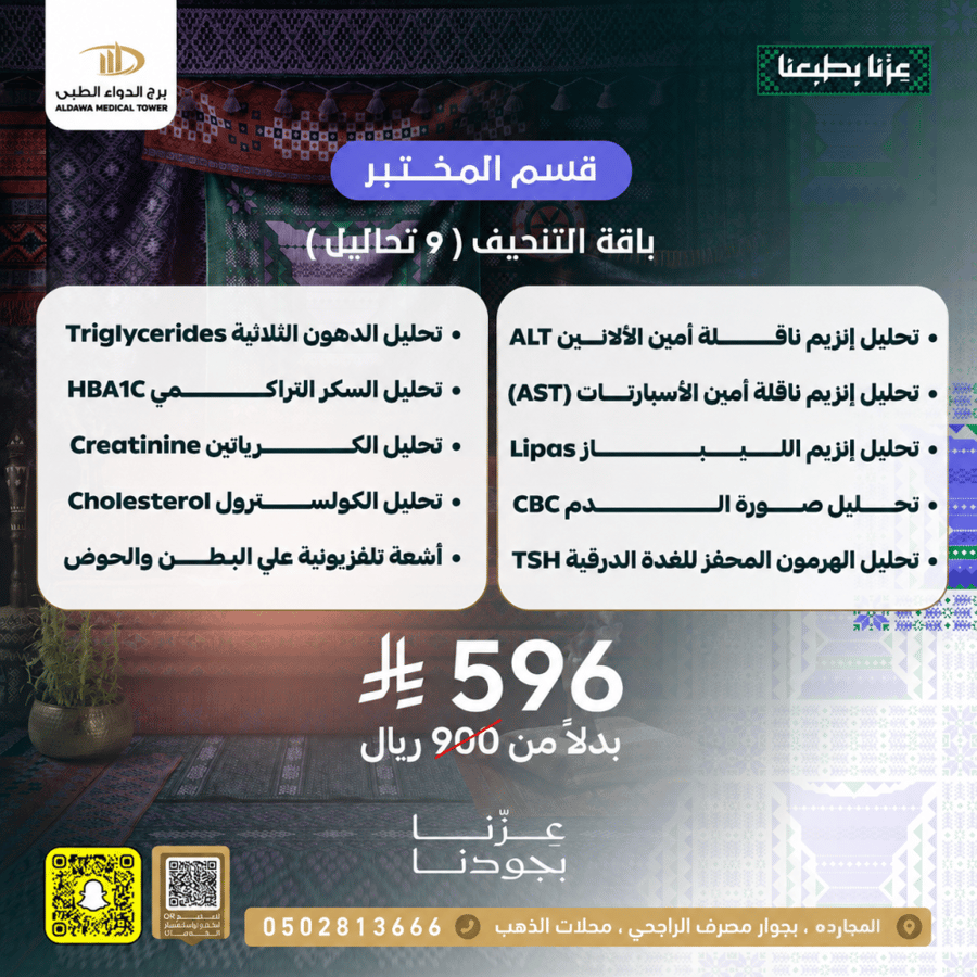 عروض يوم الوطني 96 عام 2026 قسم المختبر