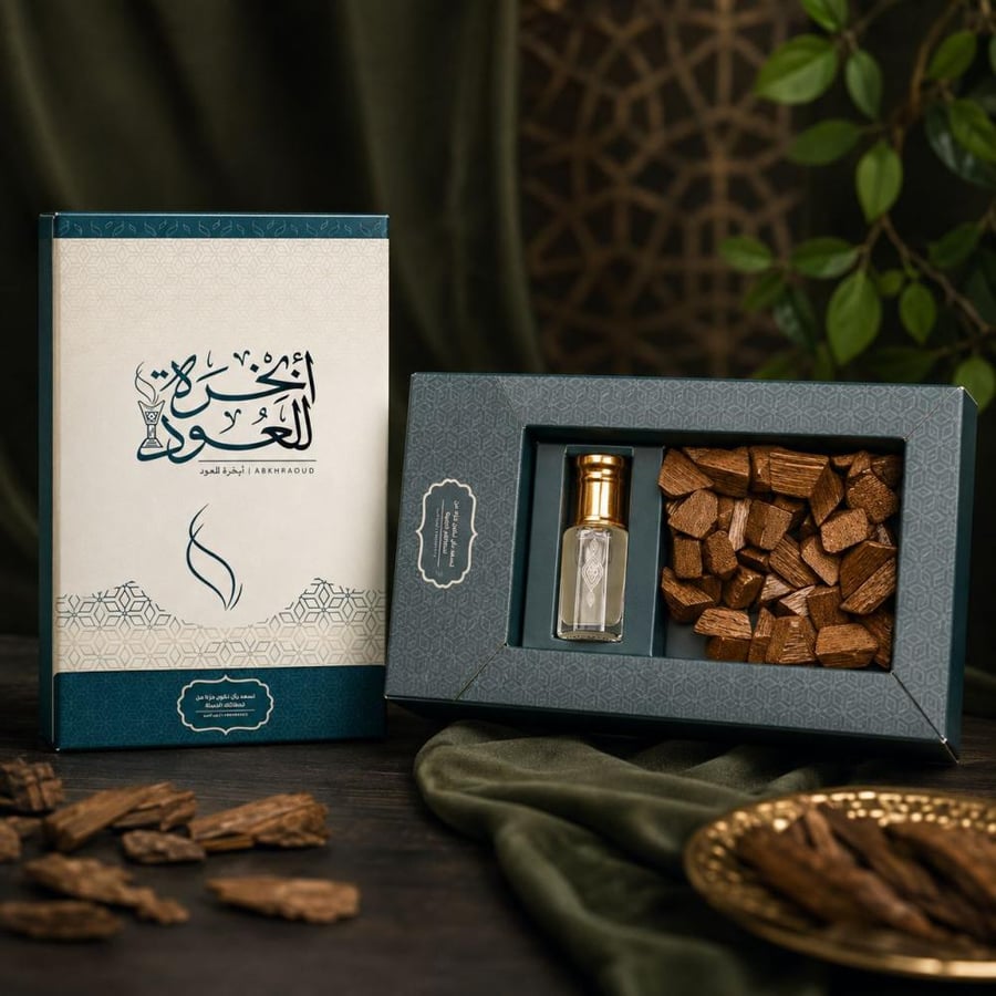مجموعة الدقة الكمبودية ( جواهر) مع مسك