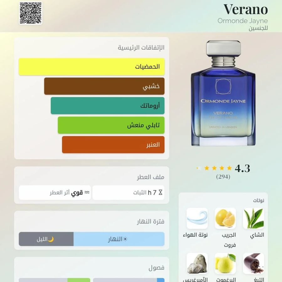 عينة عطر فيرانو من آرموند جين