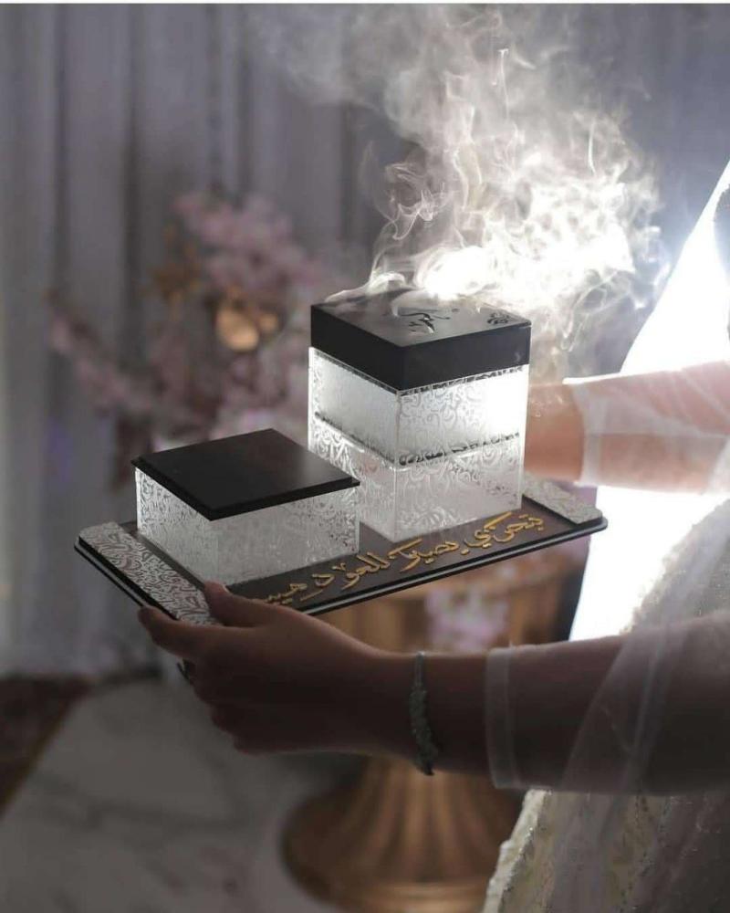 طقم مباخر خشبية بالاسم