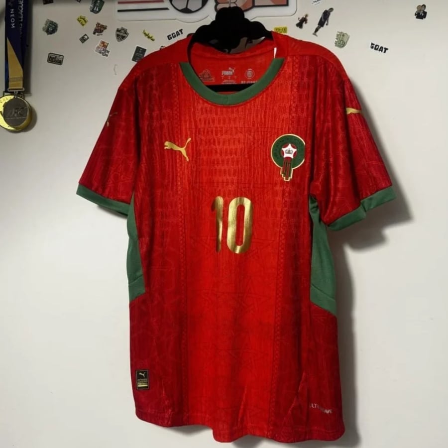 قميص منتخب المغرب الرسمي -لكاس العالم