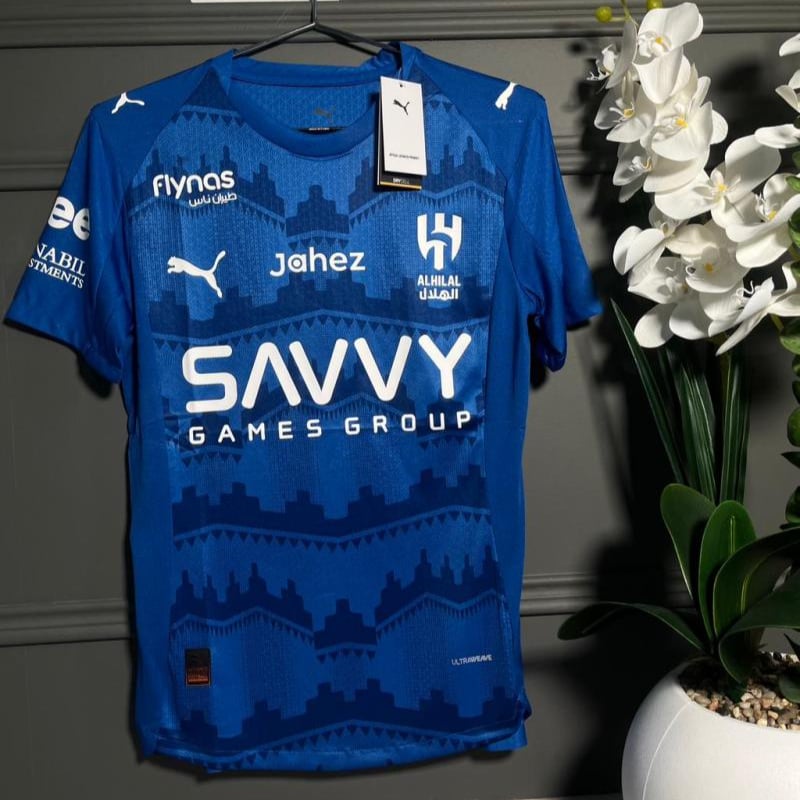 تيشيرت نادي الهلال الرسمي نسخة الاعبين إصدار 25/26