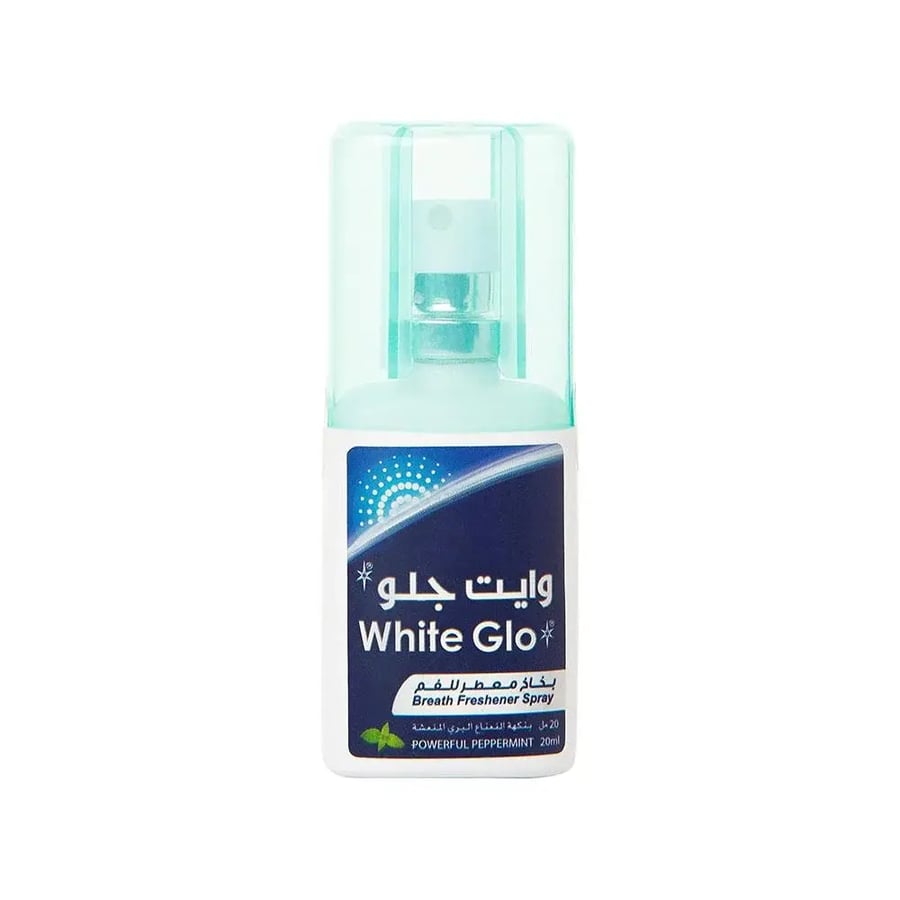 بخاخ معطر للفم وايت جلو - 20 مل