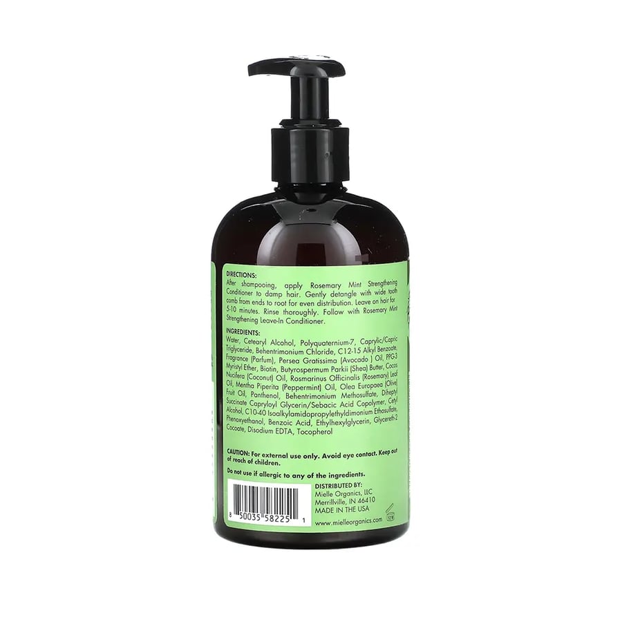 Milly Hair Strengthening Balm, a blend of rosemary and mint, 355 ml