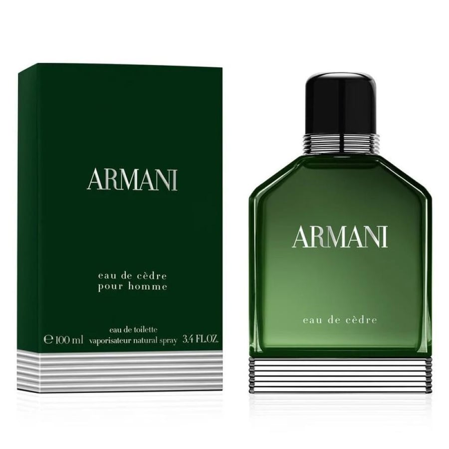 عطر ارماني او دو سيدار الاخضر او دو تواليت 100مل