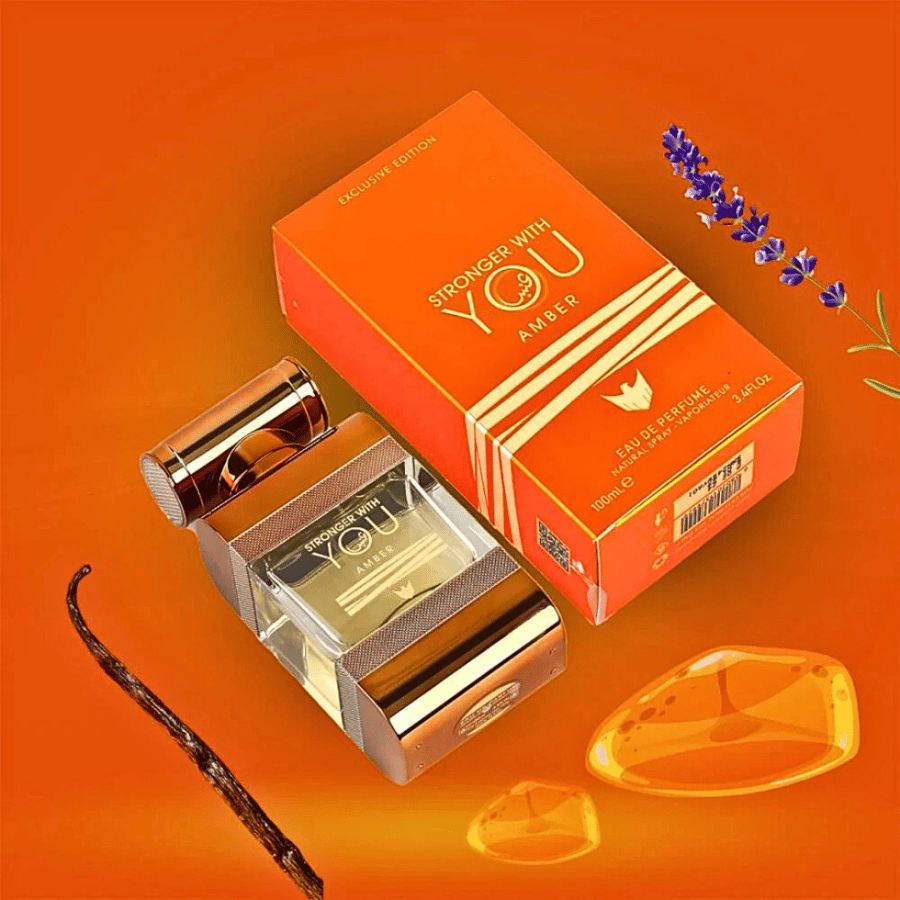 عطر سترونج وذ يو عنبر او دي بارفيوم - 100مل