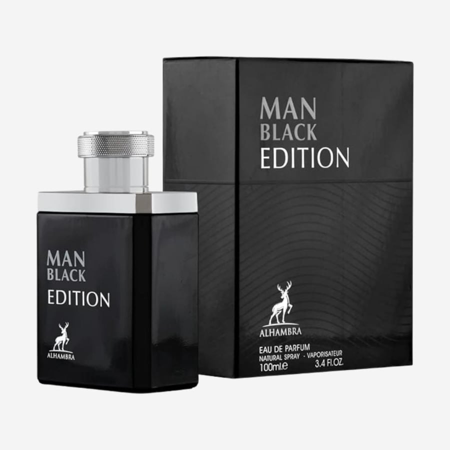 عطر ميزون الهمبرا مان بلاك اديشن او دي بارفيوم - 100 مل