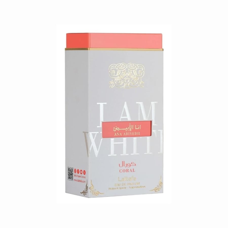 عطر انا الابيض كورال لطافة للجنسين او دو بارفيوم - 60 مل