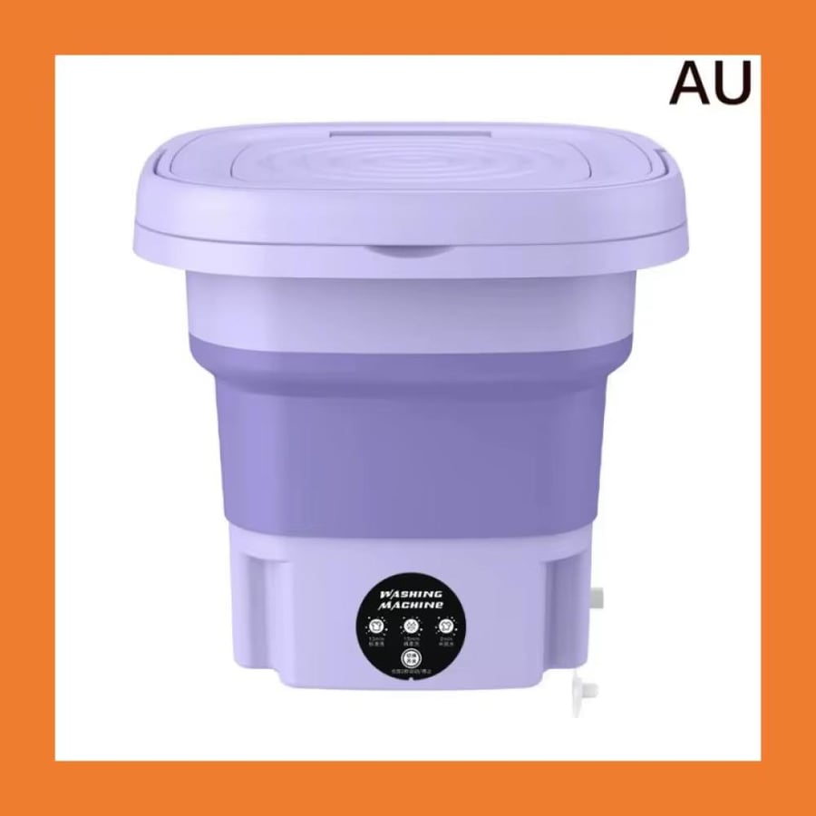 Small foldable washing machine